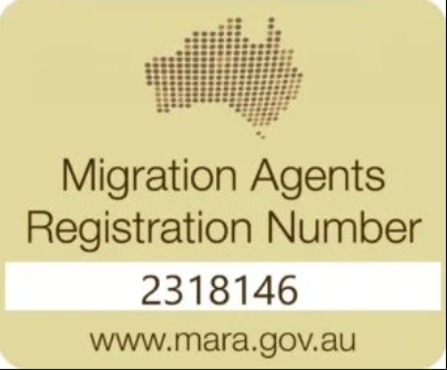 Migration Agents Registration Number badge 2318146
